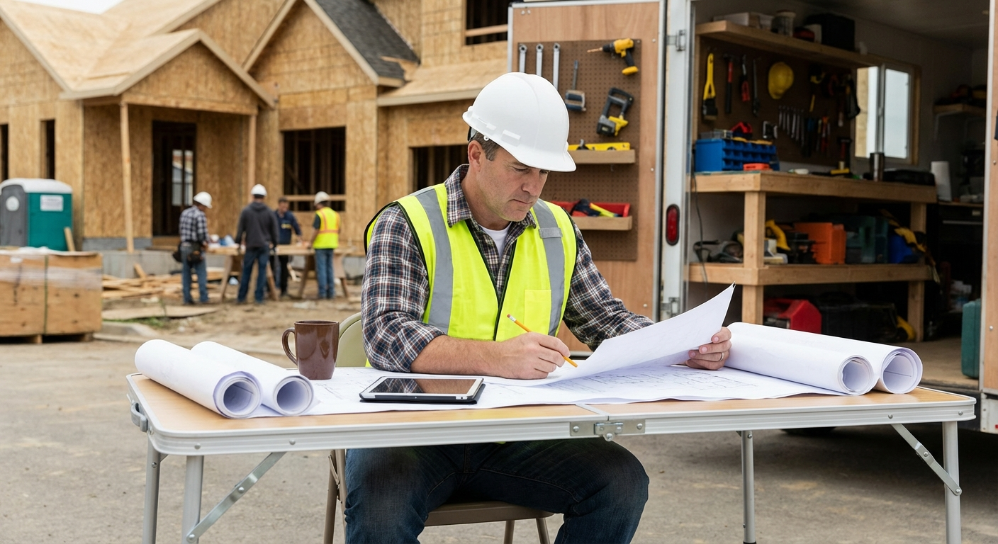 Obra da Construtora Novo Lar
